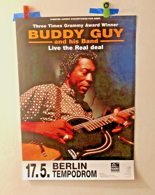 RARE ORIGINAL GERMAN BUDDY GUY & BAND LIVE IN BERLIN 2005! NICE!