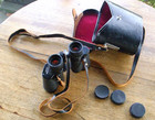 Vintage Asahi Optical Pentax 8 x 30 Prism Coated Field Binoculars w/ Case Japan