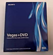 Sony Vegas DVD Edition PROFESSIONAL HD VIDEO AUDIO DVD VERY RARE