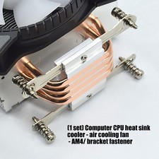 Advanced Heat Pipe Coolers Bracket Backplate for Sockets Easy Installation