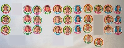 Nutella Pog Pogs EM 96 1996 - Wählen Sie zwei!