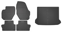 Frogum Fußmattensatz + Kofferraumwanne Laderaumwanne für Volvo XC60 156