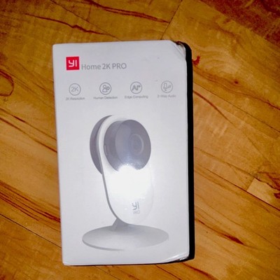 YI Home 2K PRO Indoor Wi-Fi Security Camera 2K Human Detection Alexa Google