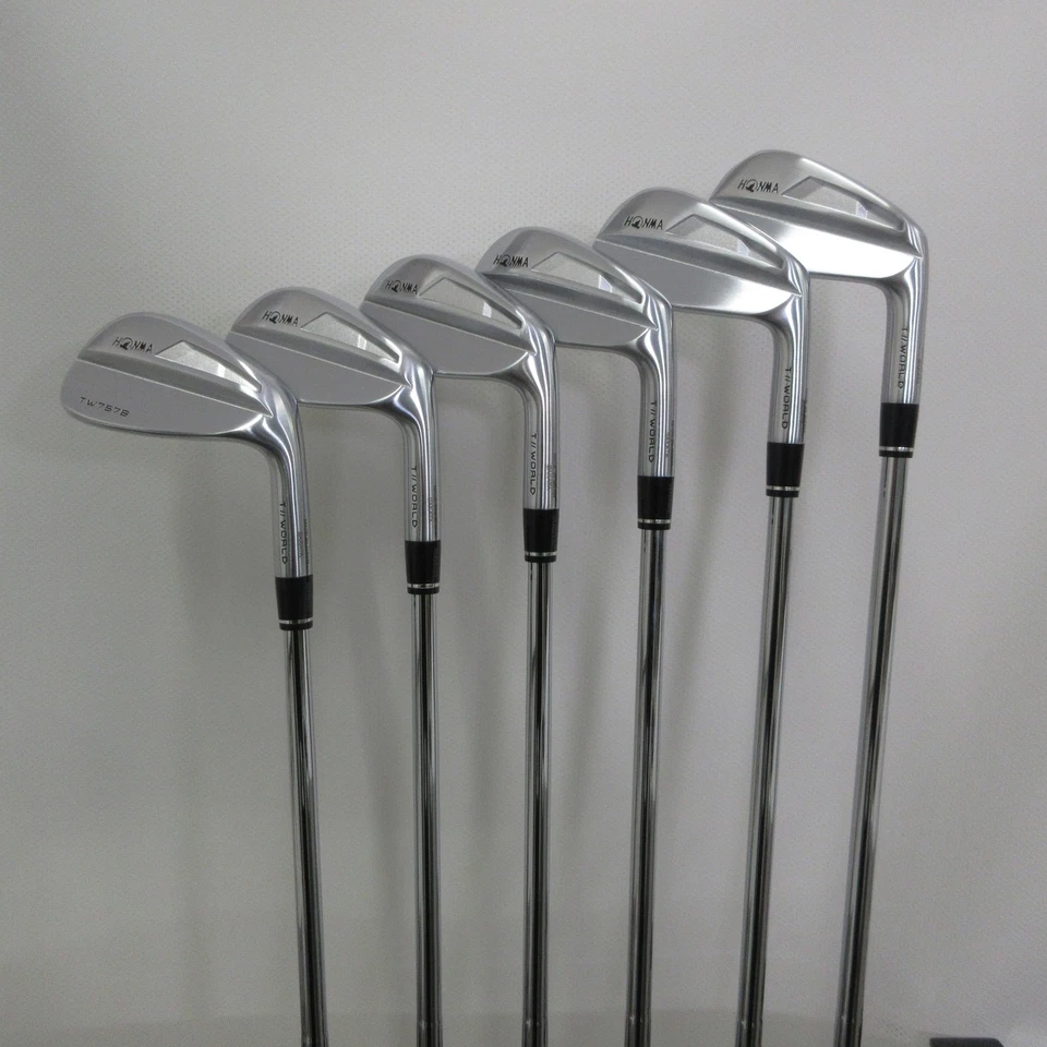 HONMA Iron Set TOUR WORLD TW757B Stiff Dynamic Gold S200 6 pieces - Image 2 of 4