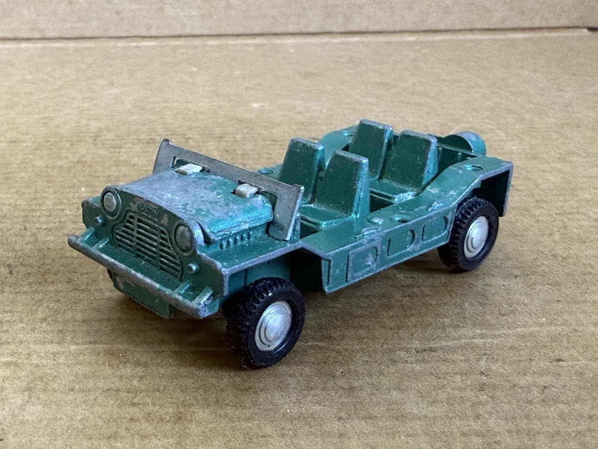 Dinky Toys Austin Mini Moke, No 342, 1:43 Scale, Original, Green