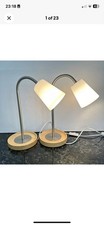 Ikea Schweden Vintage Paar Basisk Gelenk Tischlampen Modernist Minimalistisch