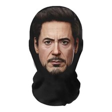 Realistic 3D Face for Men Women Cosplay Mask Full Face Hip Hop Balaclava Hood Ha