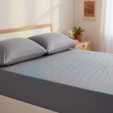 Organic Cotton Twin Grounding Bed Sheet Kit - Enhances Sleep Quality  Health