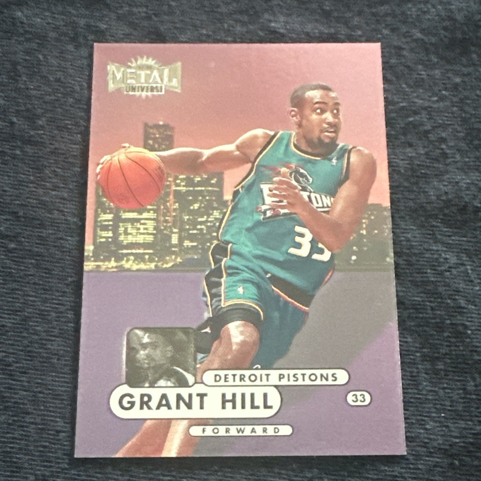 1997-98 Metal Universe Championship #33 Grant Hill Detroit Pistons