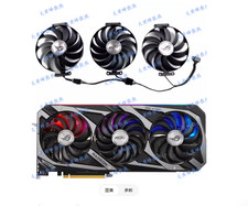 Graphics Card Fan For ASUS RTX3060ti 3070 3070 ti 3080 3080 ti 3090 Raptor