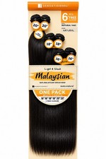 SENSATIONNEL 100 Malaysian Virgin Remi- Straight Natural Color