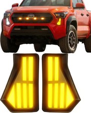 Fog Lights for 2024 2025 2026 Toyota Tacoma Accessories 4Th Gen LED Front Grill