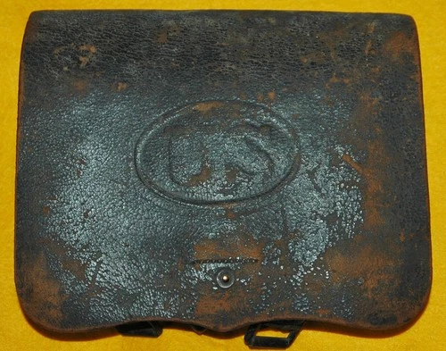 US Civil War Model 1864 Cartridge Box w/Tins