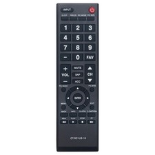 New CT-RC1US-18 IR Remote Control for Toshiba 43L420U 49L420U 32L220U19 32L310U2
