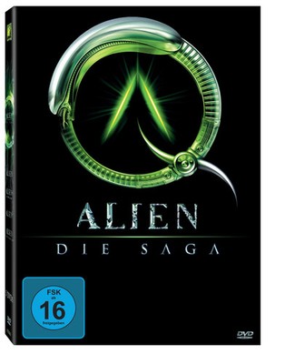 20th Century Fox Alien Die Saga 4 DVDs Sci-Fi Horror Box Ridley Scott