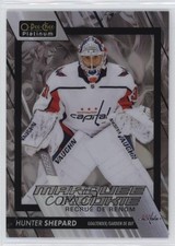 2023 O-Pee-Chee Platinum Marquee Rookies Liquid Metal 112/399 Hunter Shepard z6b