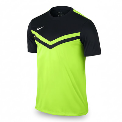 Nike Herren T-Shirt XXL schwarz grün Victory II Dri-FIT Mesh Fußball Gym Sommer