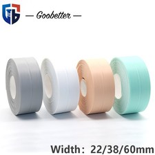 Bath Kitchen Caulk Tape Sealant Strip PE Self Adhesive Toilet Wall Sealing Tape