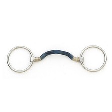 Centaur Blue Steel Loose Ring Port Mouth Bit