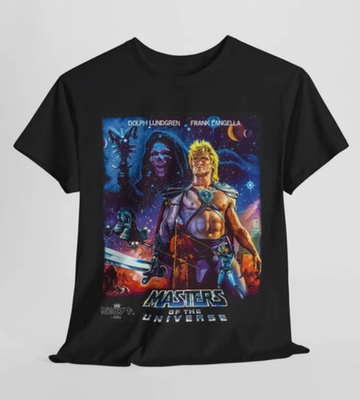 #ad Masters of the Universe Movie1987 T Shirt Ricky P Unisex Heavy Cotton Te $16.99