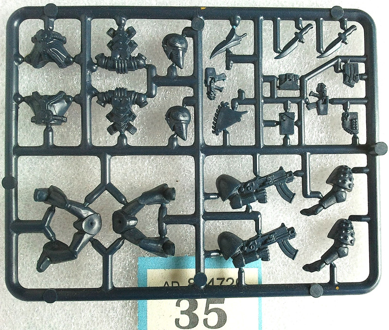 Rogue Trader RTB01 Beaky Mk6 Imperial Space Marines Sprue 1987 Warhammer 40k