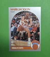 1990 MARK JACKSON - NBA Hoops #205 (Menendez Brothers In Background) N.Y. Knicks