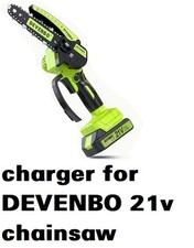   power supply battery Charger for all DEVENBO 21v Chainsaw battery