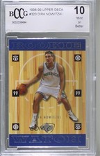 1998 Upper Deck Rookie Watch Dirk Nowitzki #320 BCCG 10 Mint or Better HOF t6p