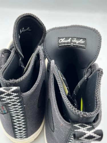 Converse Chuck Taylor All Star Sneaker Shoes Gray White Men's 9.5/Women's 11.5 - Picture 5 of 7