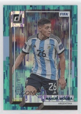 2022-23 Panini Donruss Teal 87/199 Nahuel Molina #67 0ms6