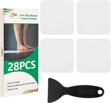 Non Slip Bathtub Stickers 28 PCS Adhesive anti Slip Shower Stickers for Bath Tub