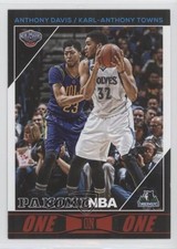 2016 Panini NBA (International) One on Anthony Davis Karl-Anthony Towns #3 1u6
