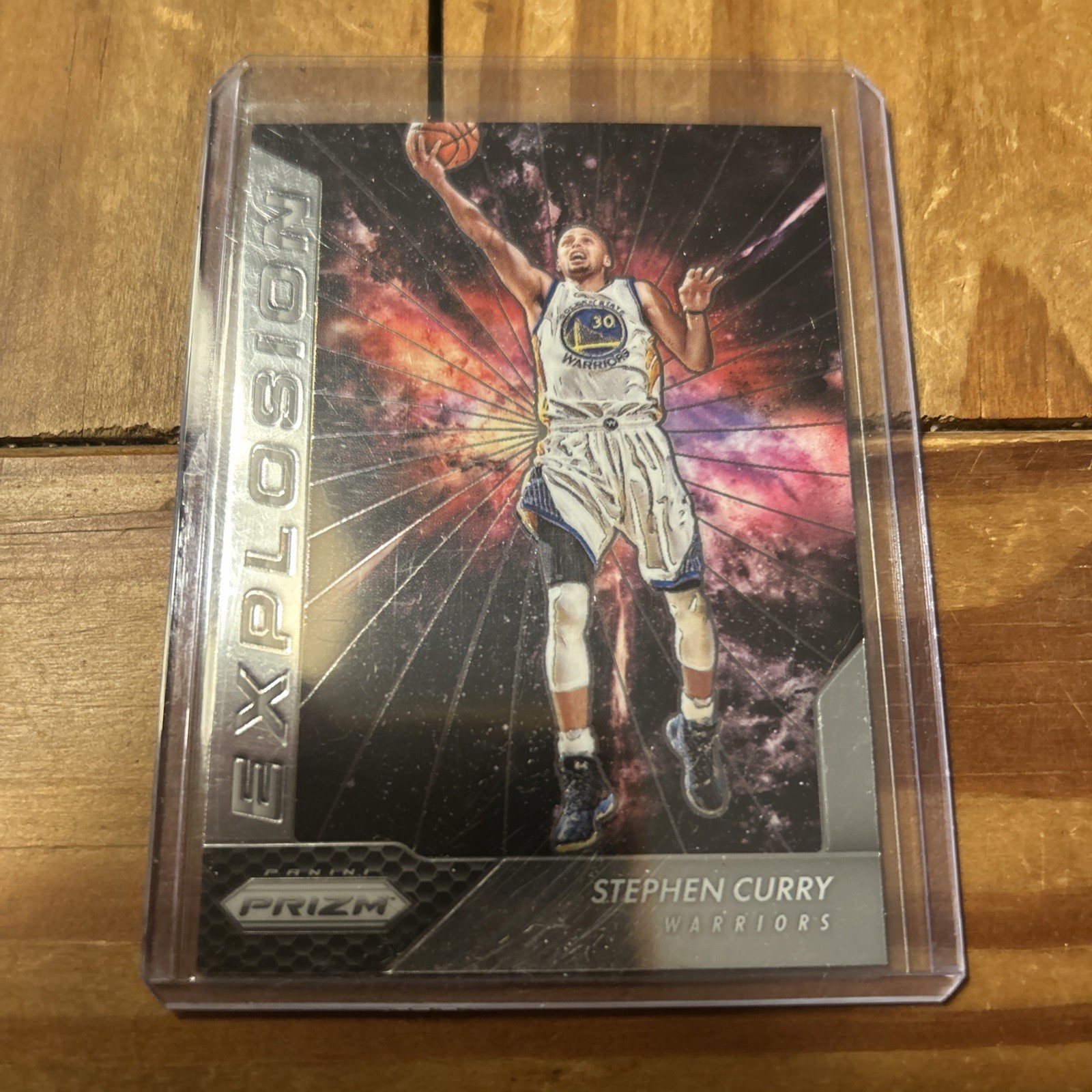 Stephen Curry 2016-17 Panini Prizm Explosion #17 NM