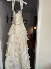 Bridal Sequin Women Wedding Long Gown One Size Fits Most