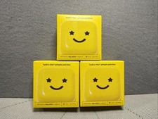 3 Pack STARFACE Hydro-Star Pimple Patches Big Yellow Refillable Compact - New