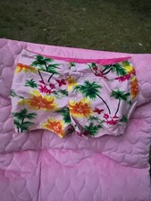 y2k no boundaries girls size 8 summer palm tree/beach shorts