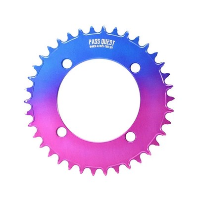 104 BCD Round Aero MTB Chainring Narrow Wide Chainwheel 32-40T Bicycle Crank