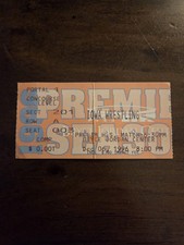 1996 Iowa Hawkeyes Wrestling Ticket 12/6/96 December 6