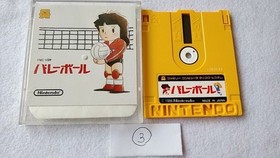 Volley Ball Volleyball FAMICOM DISK SYSTEM/Disk and Case/tested-a430-