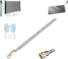 Portable Pressure Radiator Cleaning Wand,2025 New Car Radiator Cleaning Tool,24'