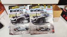 Hot Wheels Premium Roadkill Rotsun Custom 1971 Datsun 240Z Motortrend Black X2.