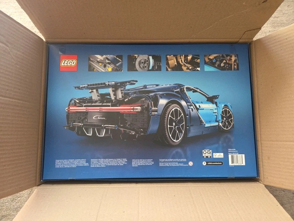 LEGO Technic Bugatti Chiron 42083 - Brand New - Factory Sealed - 3599 Pieces - Image 3 of 4