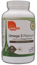 *2027-6-1* Zahler Omega 3 Fish Oil - Omega 3 Supplements with Omega 3 Fatty