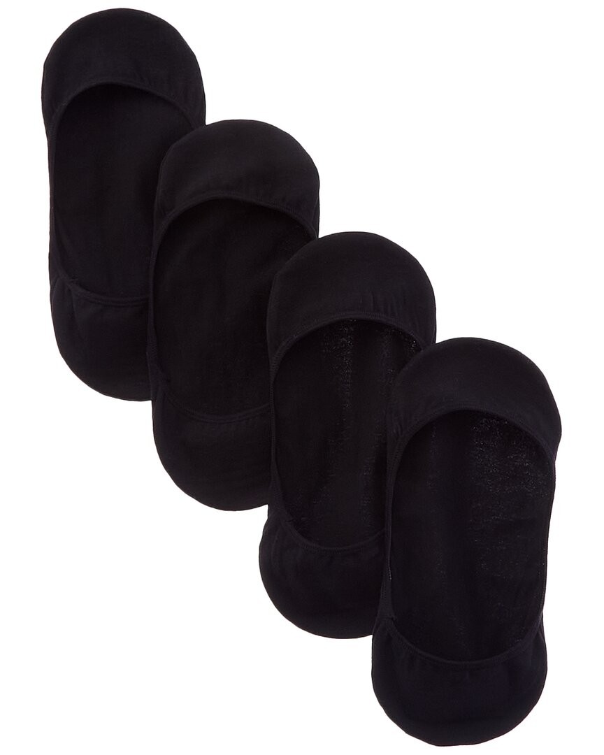 Носки с невидимой подкладкой Calvin Klein 4Pk Мужские черные Os 4390₽