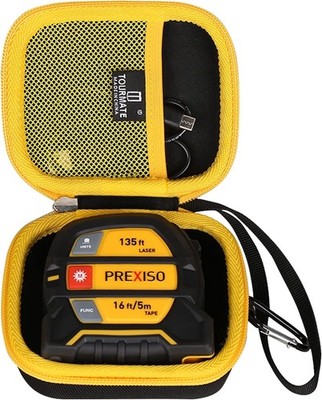 Hard Storage Case for PREXISO 2 in 1 Laser Tape Measure, 135Ft Rechargeable... 