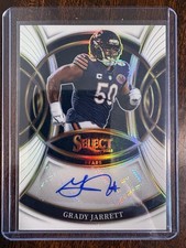 2025 Panini Select Grady Jarrett White Prizm Auto /35