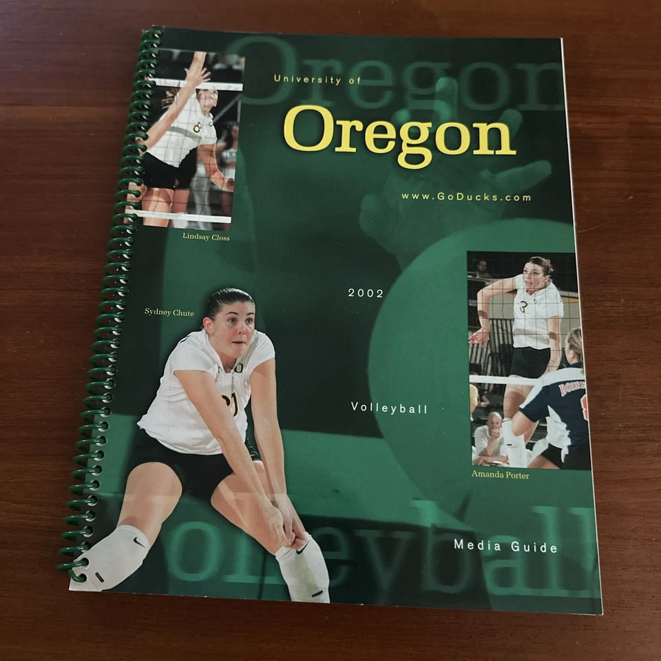 Lote de guías de medios de voleibol/fútbol para mujer Oregon Ducks de colección Foto 4 de 4
