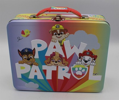 Tin Box Company Lunchbox Paw Patrol Think Happy Thoughts Stash Fun Box