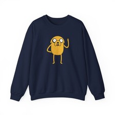 Image of Adventure Time Vintage Jake Crewneck Sweatshirt