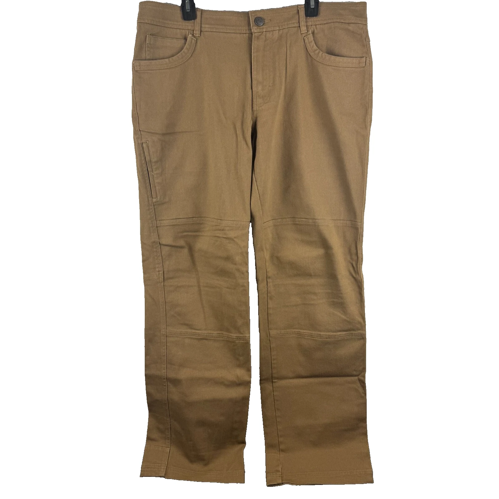 COLUMBIA Mens Outdoor flex hiking cotton brown pants - 38x34 *38x33
